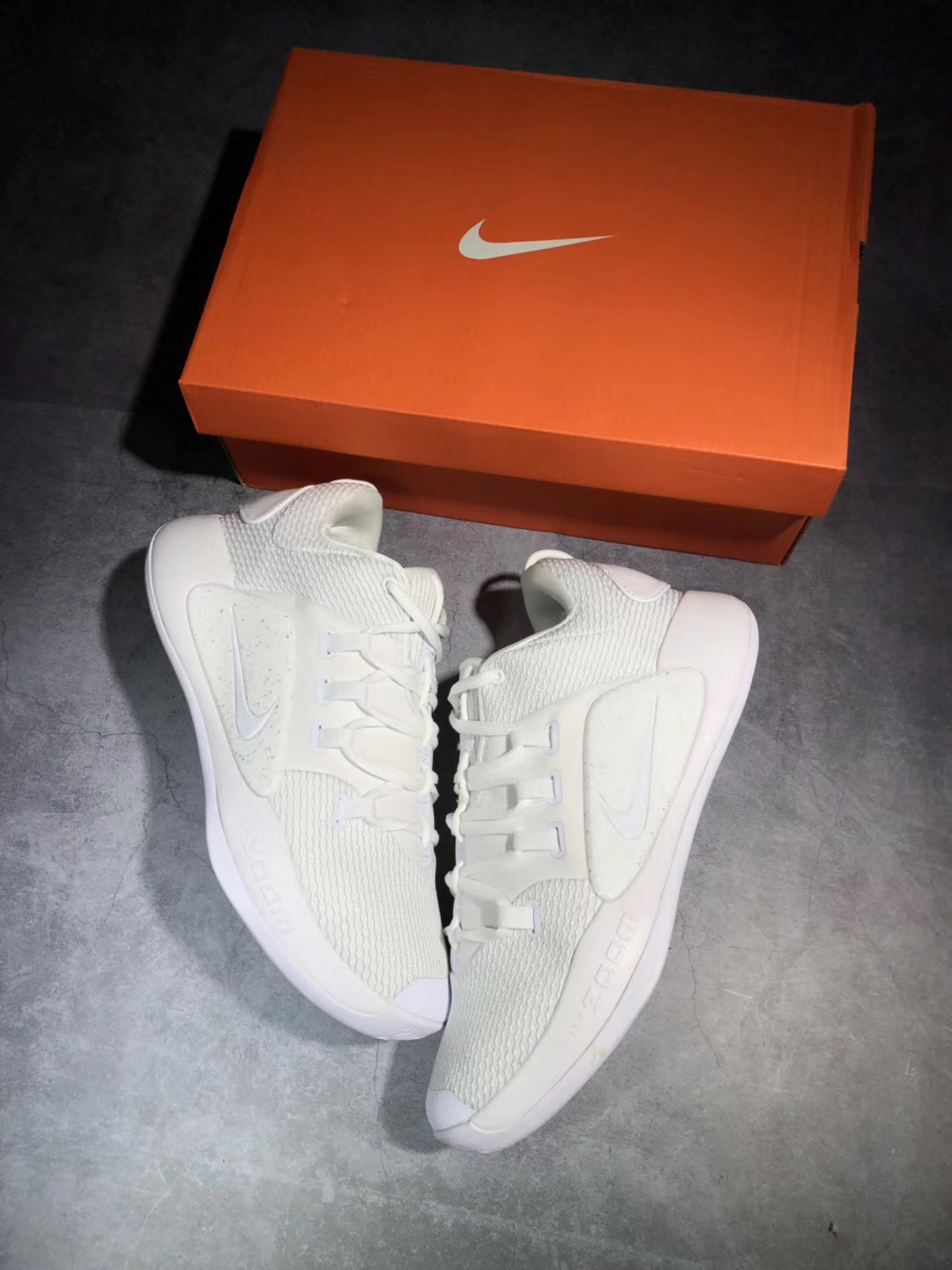 Men Nike Hyperdunk X 2018 Low All White Basketball Shoes